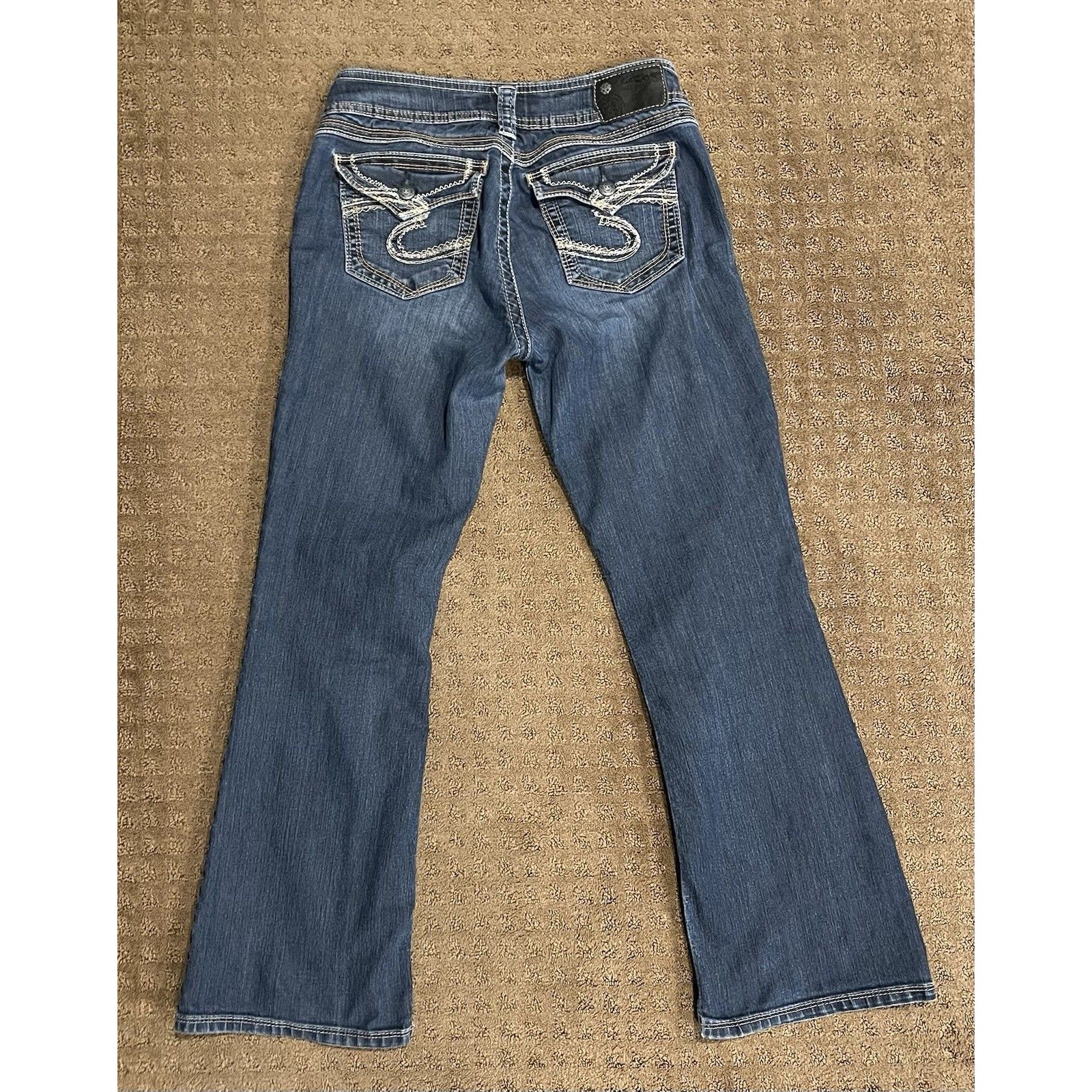 Silver Jeans Womens Size W29 Suki Surplus Blue Denim Bootcut Fit